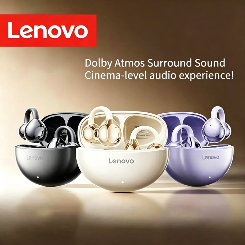 Open Ear Air Conduction Headphones - Lenovo TA410 – bezprzewodowe słuchawki Bluetooth