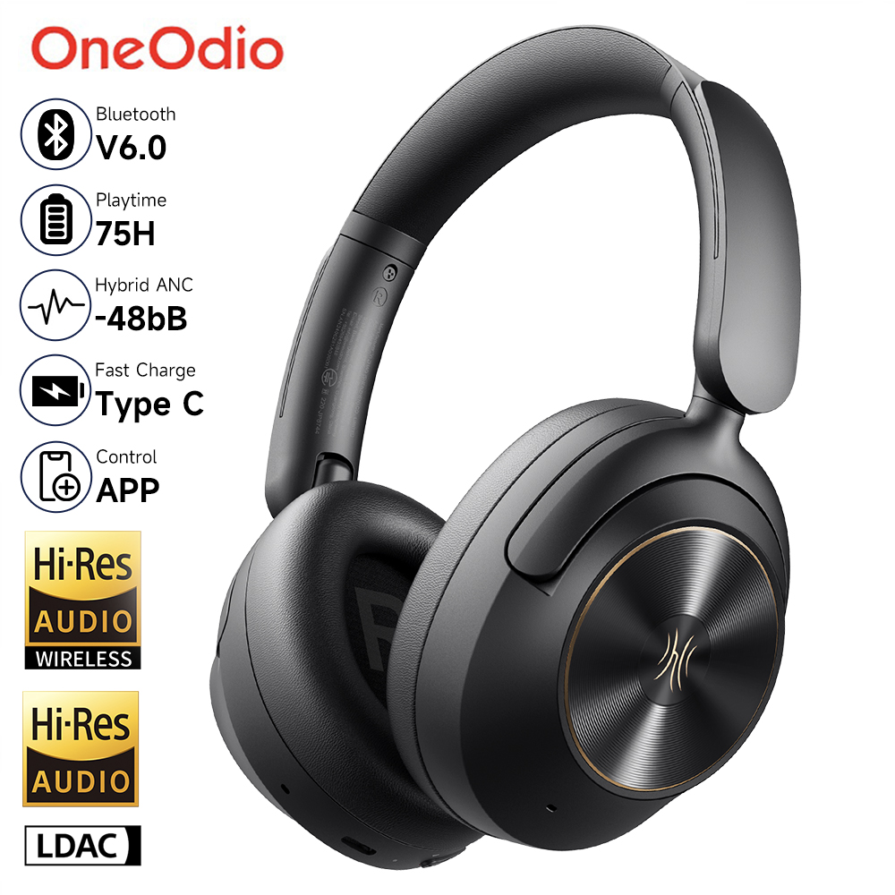 Anc Wireless Over Ear Headphones - Oneodio A6 ANC Bezprzewodowe słuchawki Bluetooth